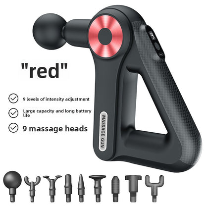 Electric impact triangular fascia gun