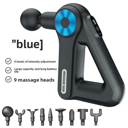 Electric impact triangular fascia gun